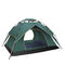 二重層防水家族のキャンプ テント210DオックスフォードPUの容易な組み立て